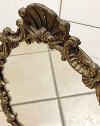 Specchio Psiche basculante vintage da tavolo