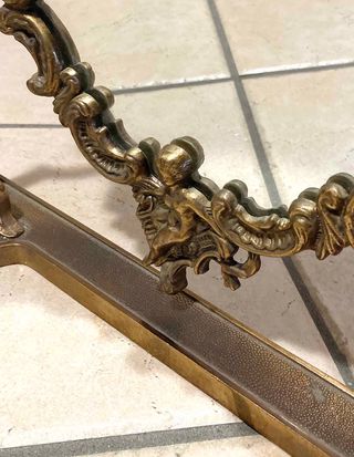 Specchio Psiche basculante vintage da tavolo