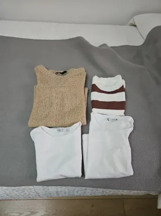 Conjunto de jerséis y camisetas