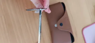 Gafas de sol Franklin plateadas y naranjas