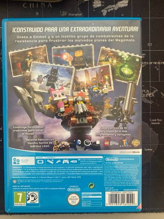 Videojuego La Lego Película Wii U