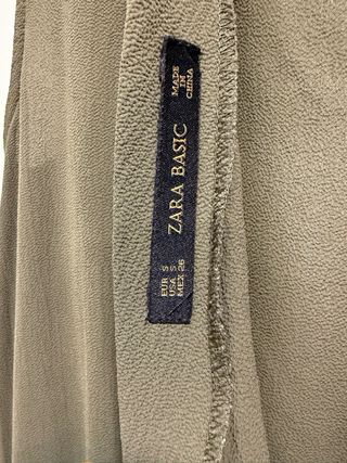 Mono corto Zara verde