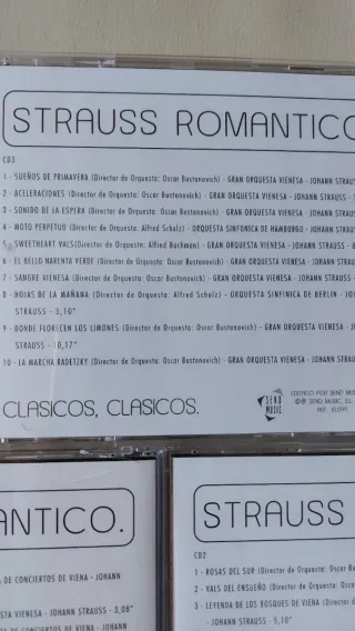 Strauss Romantico 3 CD Classici