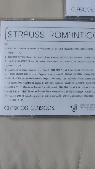Strauss Romantico 3 CD Classici