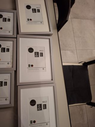 Cornici uguali due dimensioni