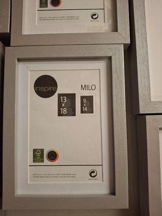 Cornici uguali due dimensioni