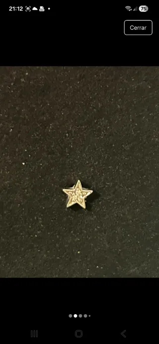 Pendientes Tous Estrella Oro puppies