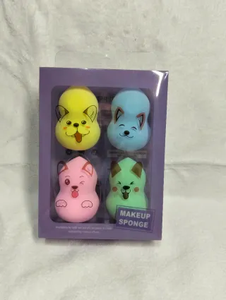 Pack 4 Esponjas de Maquillaje