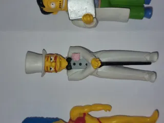 Lote Figuras PVC Los Simpsons de 2009 de Fox
