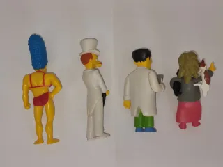 Lote Figuras PVC Los Simpsons de 2009 de Fox