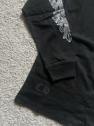 Chrome Hearts Camiseta Manga Larga Negra talla m