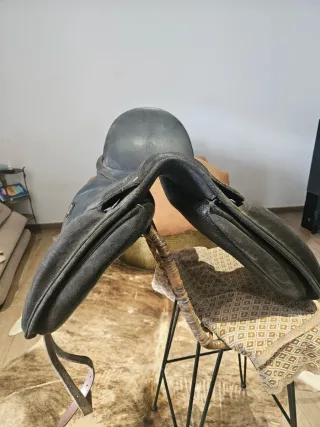 Wintec Silla Montar 18 Marrón Suede