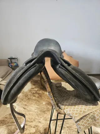 Wintec Silla Montar 18 Marrón Suede