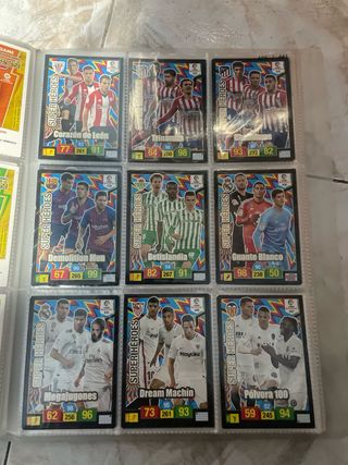 Álbum Adrenalyn 2016-17 y Lata