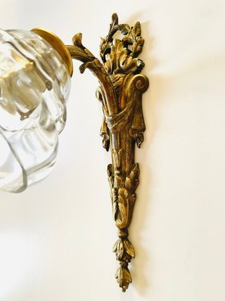 Aplique Francés Imperio Bronce vintage