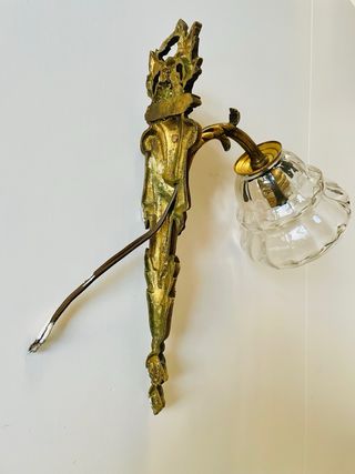 Aplique Francés Imperio Bronce vintage