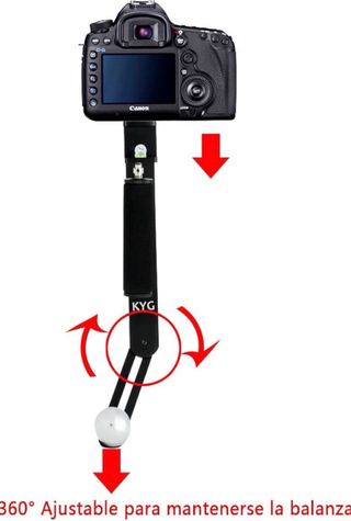 Estabilizador de mano KYG para movil/camara/gopro