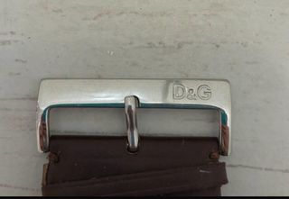 Reloj D&G rectangular burdeos