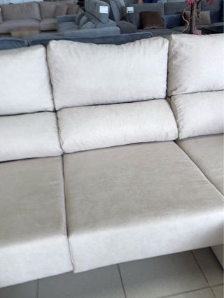 Sofá chaise longue extraíble y reclinable