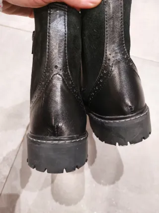 Botines Chelsea Piel Negro