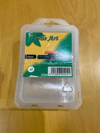 2 Llaves de paso agua mini válvulas