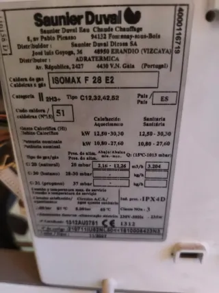 Placa Electrónica Saunier Duval Isomax F28 E2