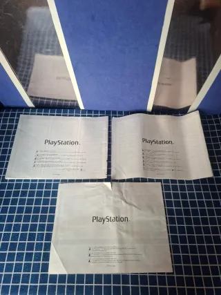 PS1 ORIGINALES MANUALES DE INSTRUCCIONES