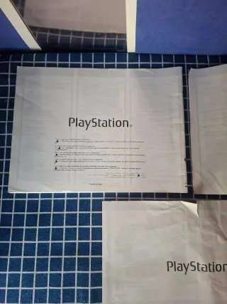 PS1 ORIGINALES MANUALES DE INSTRUCCIONES