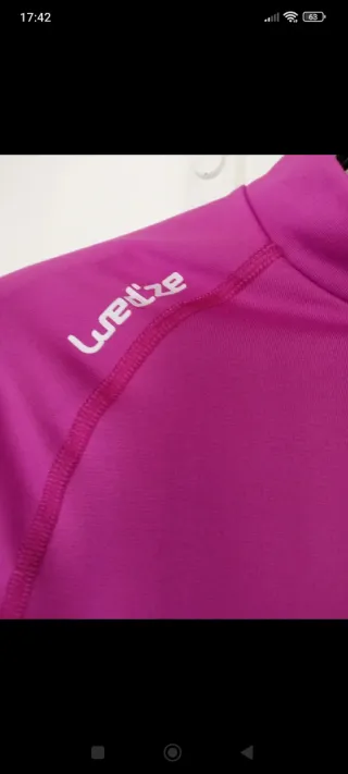 Camiseta deportiva manga larga mujer