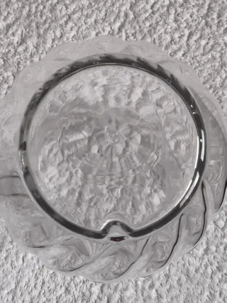 JARRA DE AGUA CRISTAL CON ASA PARA MESA COMEDOR