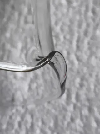 JARRA DE AGUA CRISTAL CON ASA PARA MESA COMEDOR