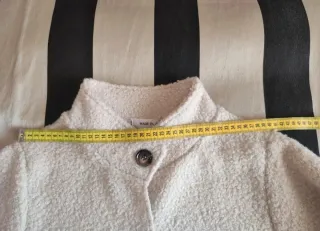 Abrigo beige mujer talla única