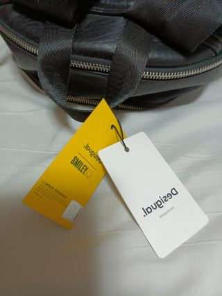 Mochila Desigual Smiley Negra