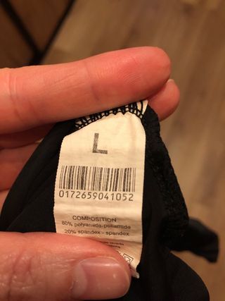 Culotte Ciclismo Mujer Negro. Como nuevo. Talla L