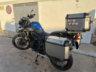 Triumph Tiger 800 XCx Azul