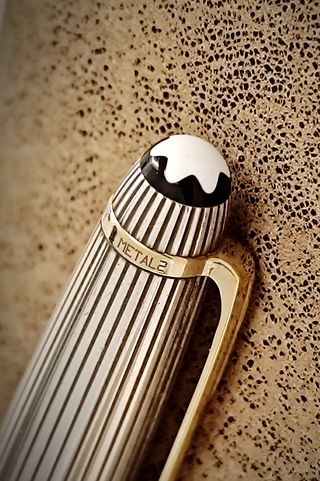 Bolígrafo Montblanc Meisterstück de Plata 925