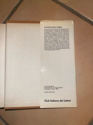 Libro la trana dei sogni Johannes Mario Simmel