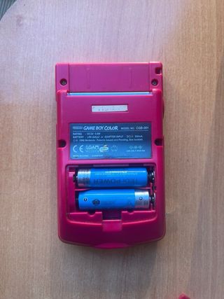 Nintendo Game Boy Color Roja (leer)