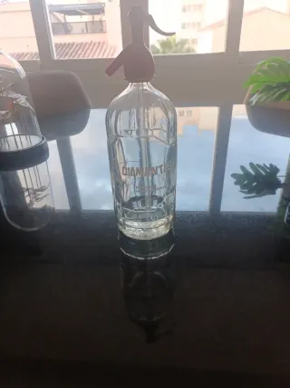 Sifón antiguo Diamantes