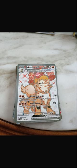 Carta Pokémon Arcanine EX 224/198