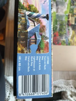 Puzzle 1000 piezas Faro y Jardín