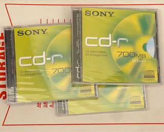 CD-R Sony 700MB 80min masterizzabili