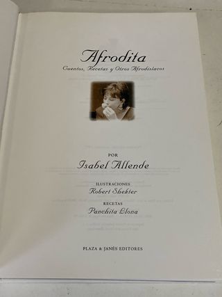 Afrodita Cuentos Recetas y Otros Afrodisiacos