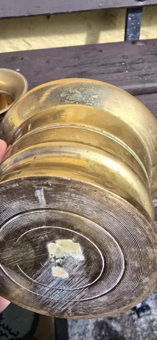 Morteros de bronce antiguos