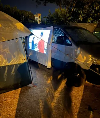 Proyector MPBEKING Gris y Blanco