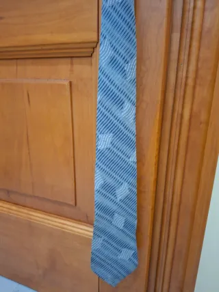 Cravatta Borsalino vintage grigio