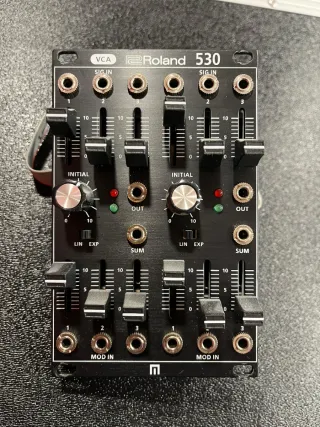 Roland System 500 530 Dual Mixer+VCA Eurorack