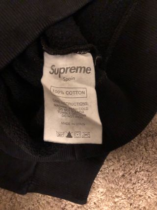 Supreme Hoodie Preto