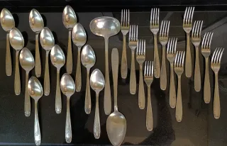 Cubertería Vintage El Gallo - 74 Piezas