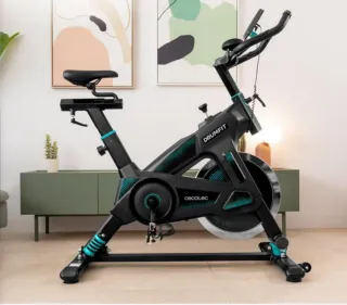 Bicicleta Estática Spinning Drumfit Cecotec